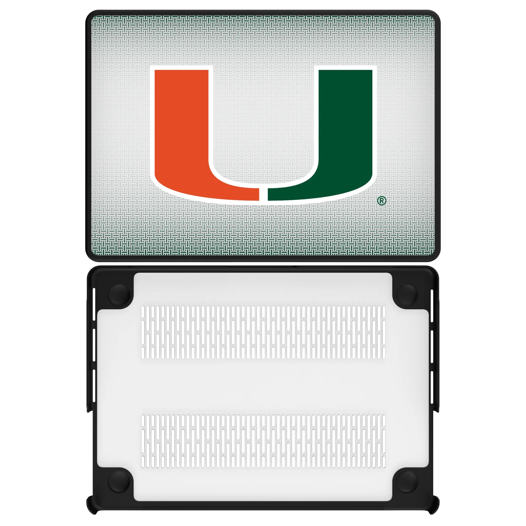 University of Miami Hurricanes Linen Laptop Case for Apple MacBook