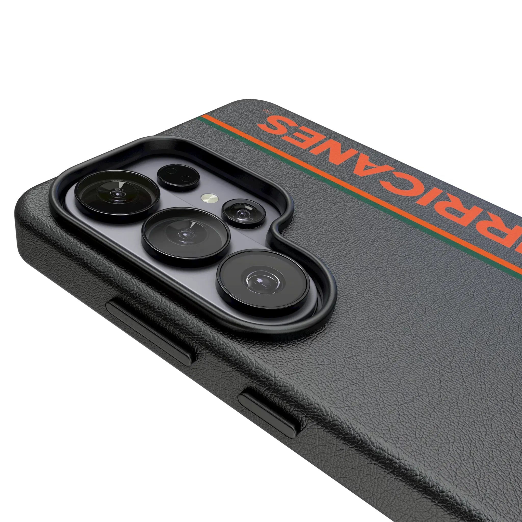University of Miami Hurricanes Sidebar MagSafe Compatible Phone Case for Samsung Galaxy