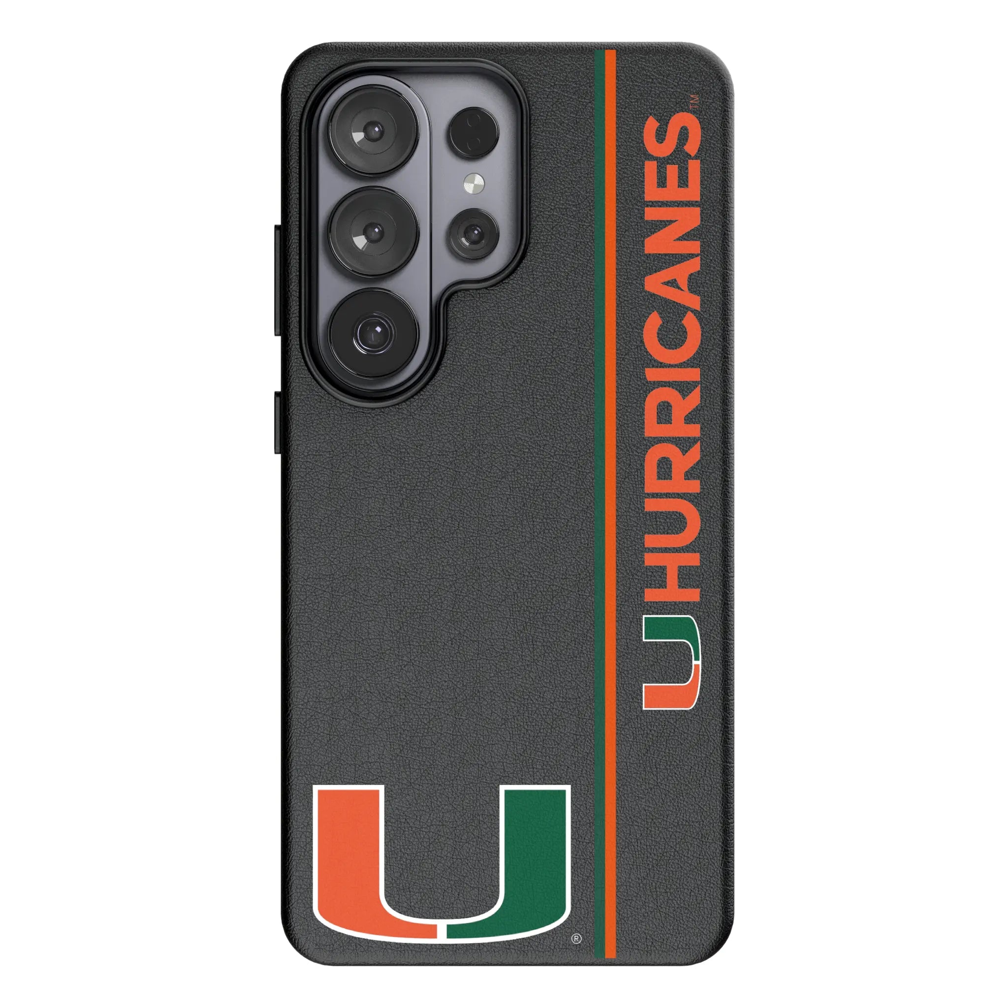 University of Miami Hurricanes Sidebar MagSafe Compatible Phone Case for Samsung Galaxy