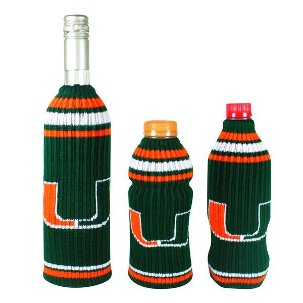 Miami Hurricanes Krazy Kover Coozie - CanesWear at Miami FanWear Tailgate Gear Kolder CanesWear at Miami FanWear
