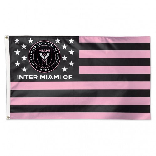 Inter Miami CF 3' x 5' Deluxe Stars & Stripes Flag