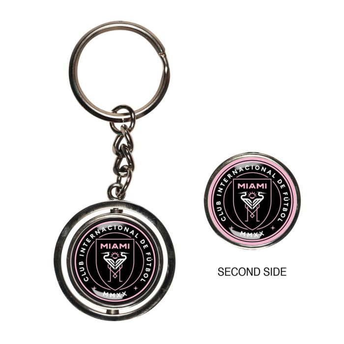 Inter Miami CF Spinner 2-Sided Keychain