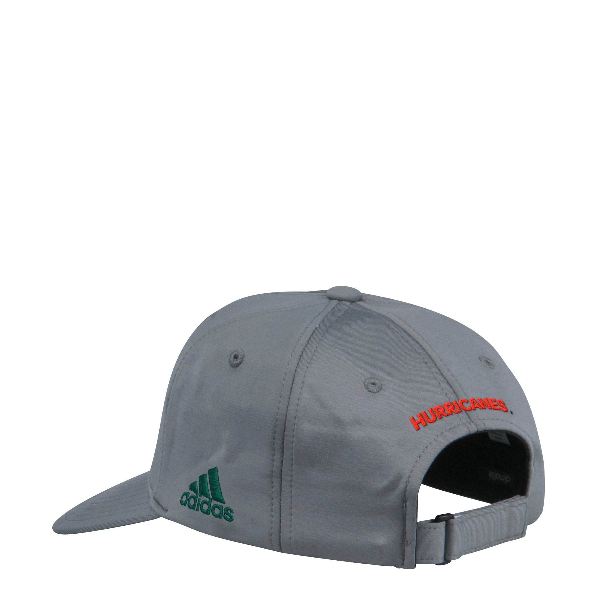 Miami Hurricanes adidas Spring Game Adjustable Structured Hat - Grey