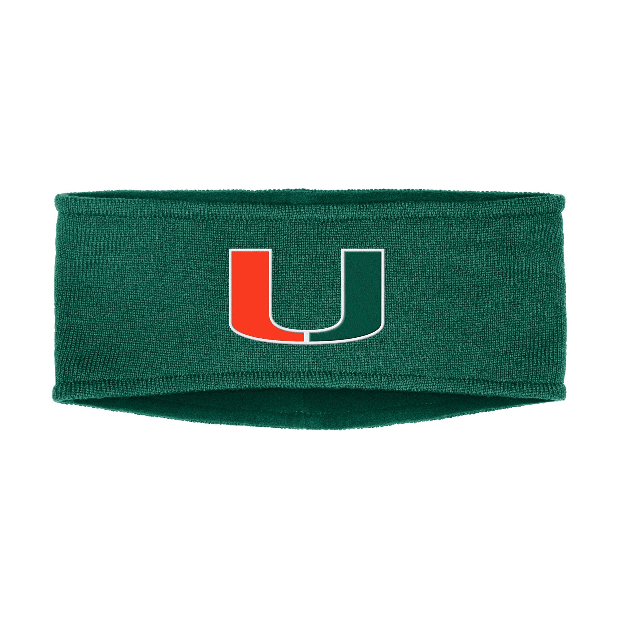 Miami Hurricanes adidas Coaches Earband - Green