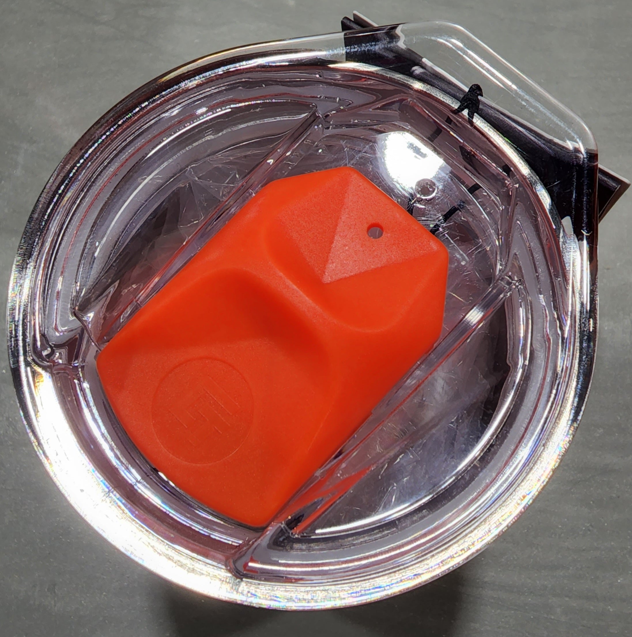 Miami Hurricanes Gametime Sidekicks Stemless Wine 12 oz Tumbler - Orange