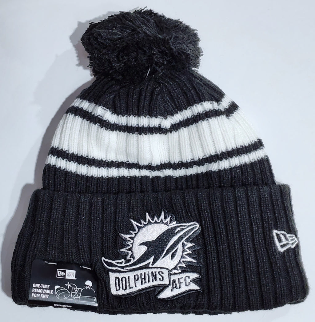 miami dolphins knit hat