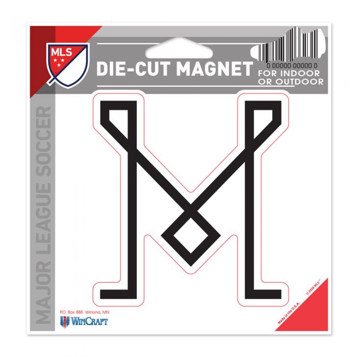 Inter Miami CF 'M Logo' Die-Cut Magnet - 3.5" x 4"
