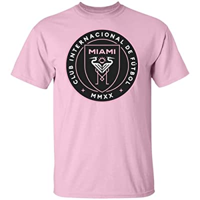 Inter Miami Youth Primary Logo T-Shirt - Pink