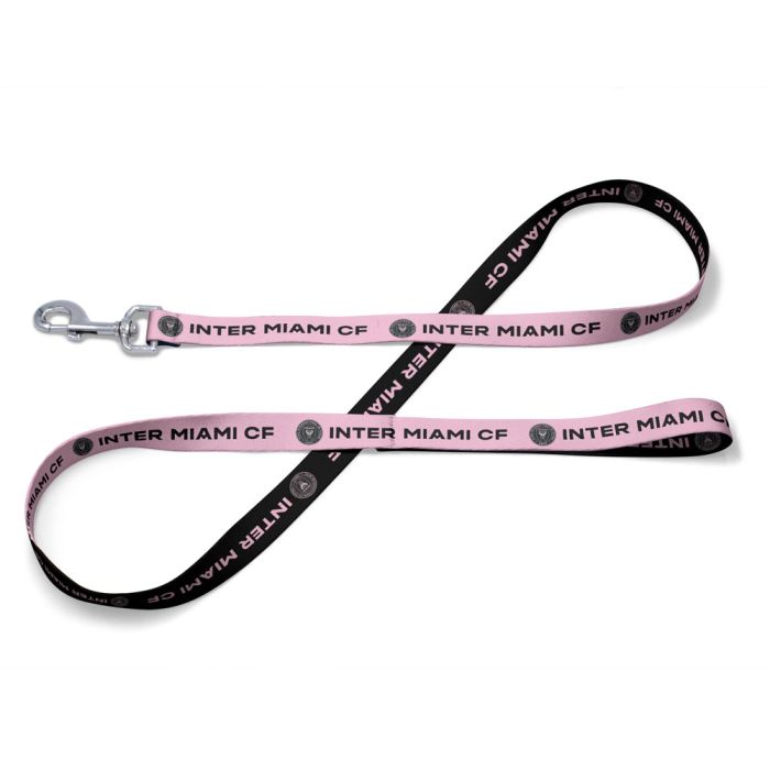 Inter Miami CF 2-Sided Dog Leash - Pink/Black