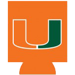 Miami Hurricanes Can Hugger - Orange - CanesWear at Miami FanWear Tailgate Gear JayMac Sports CanesWear at Miami FanWear