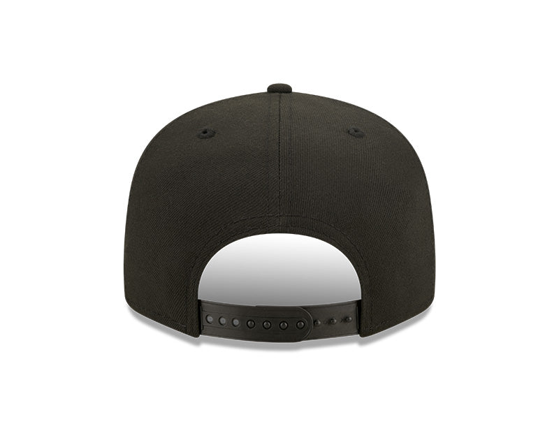 Miami Heat New Era Logo State 9Fifty Snapback Hat - Black