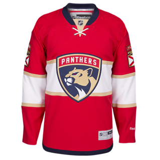 Florida Panthers Reebok Men's Premier Hockey Jersey - Red