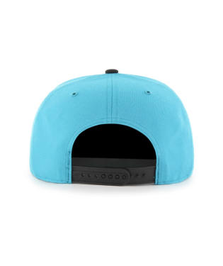 Miami Marlins '47 Brand Neptune Sure Shot Snapback Hat - Teal/Black