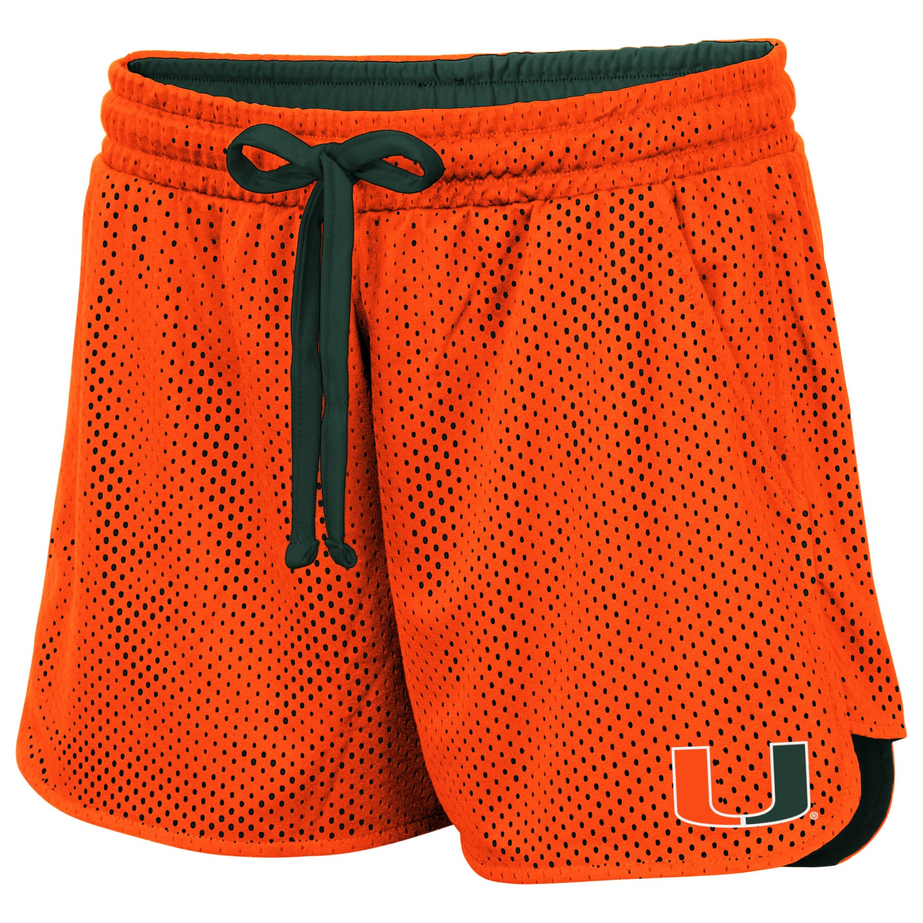 Miami Hurricanes WOMEN SHOES FIRST SHORTS - ORANGE