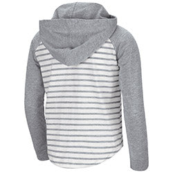 Miami Hurricanes Colosseum Girls Robin Hooded L/S T-Shirt