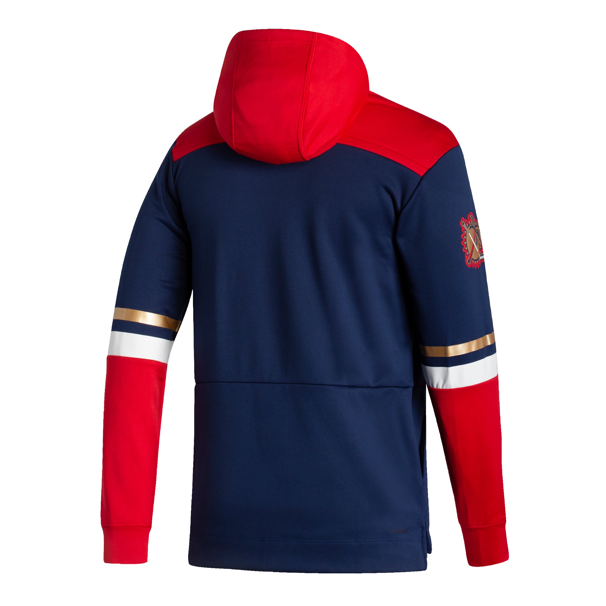 Florida Panthers Adidas Retro Under the Lights Pullover Hoodie - Navy
