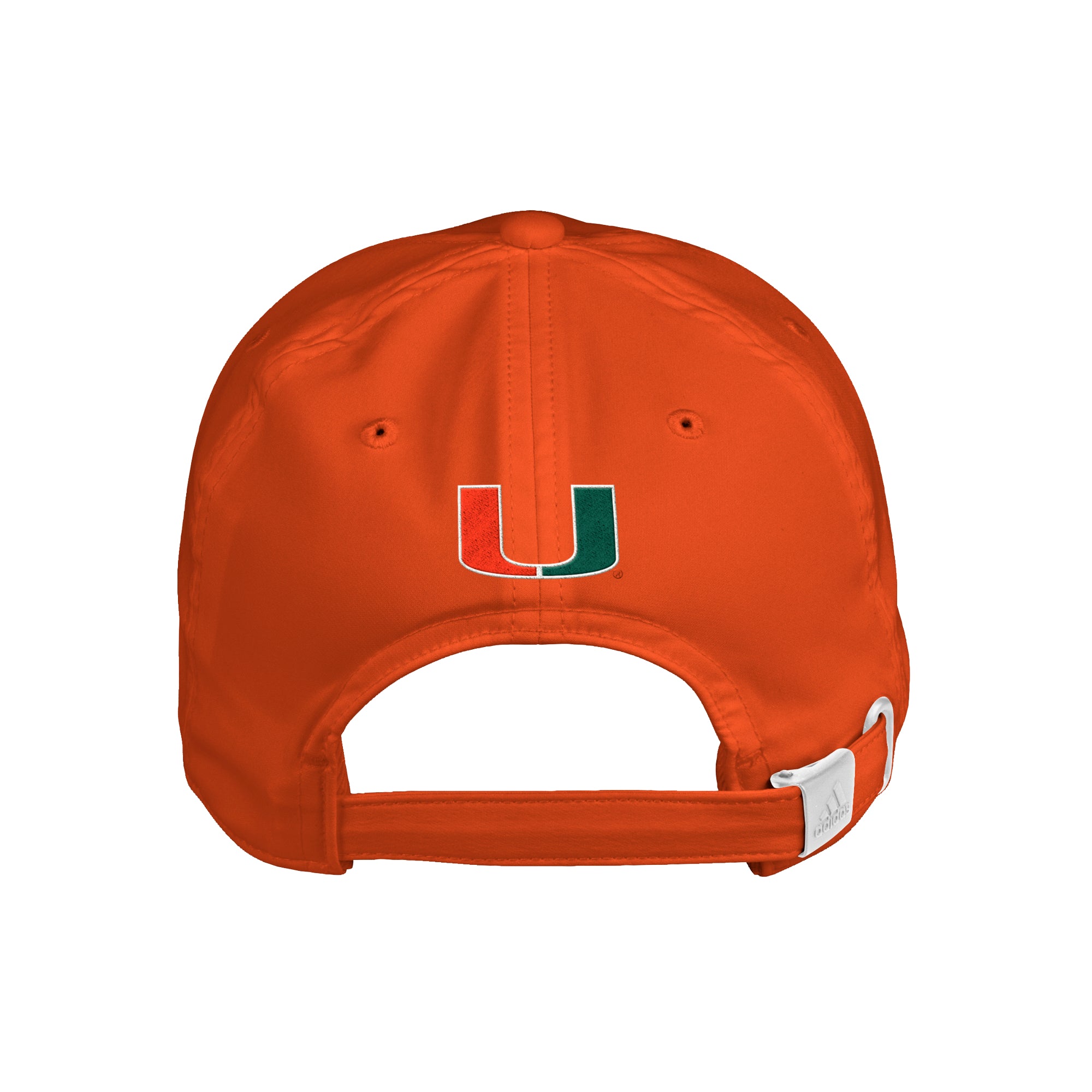 Miami Hurricanes adidas Coaches Slogan Agjustable Hat - Orange