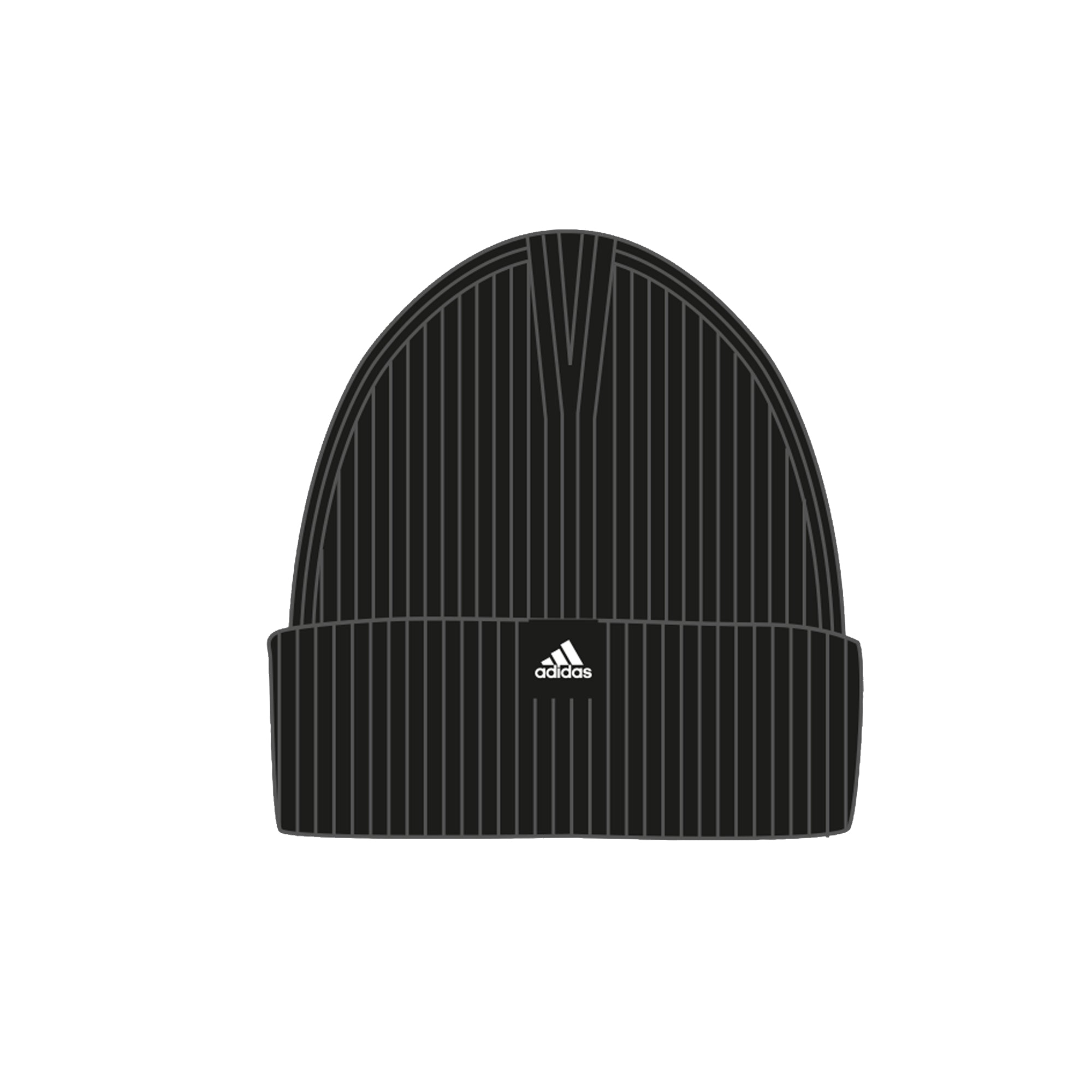 Miami Hurricanes adidas Cuffed Black w/Camo Beanie