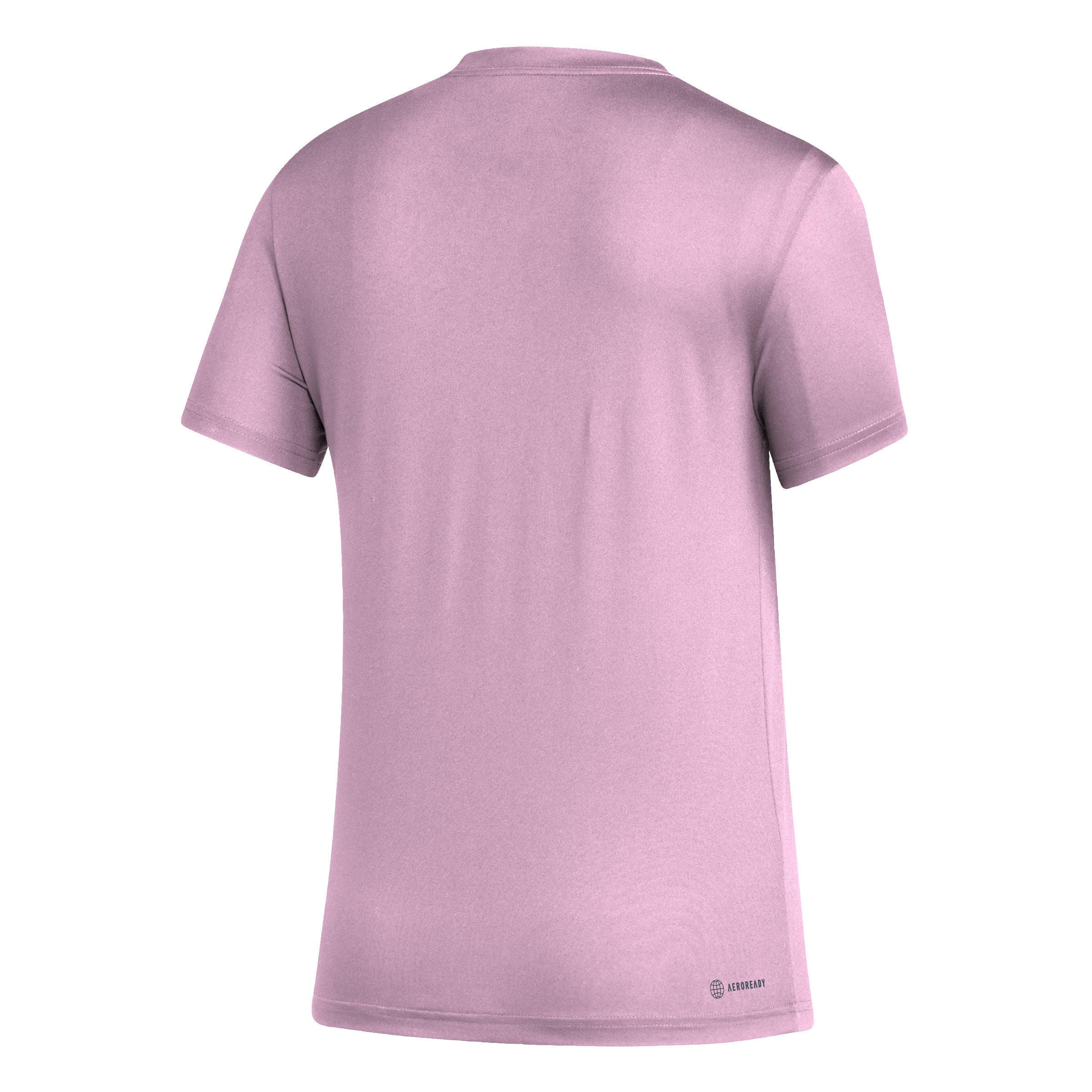 Inter Miami CF adidas Women's Club Icon Pregame T-Shirt - Pink
