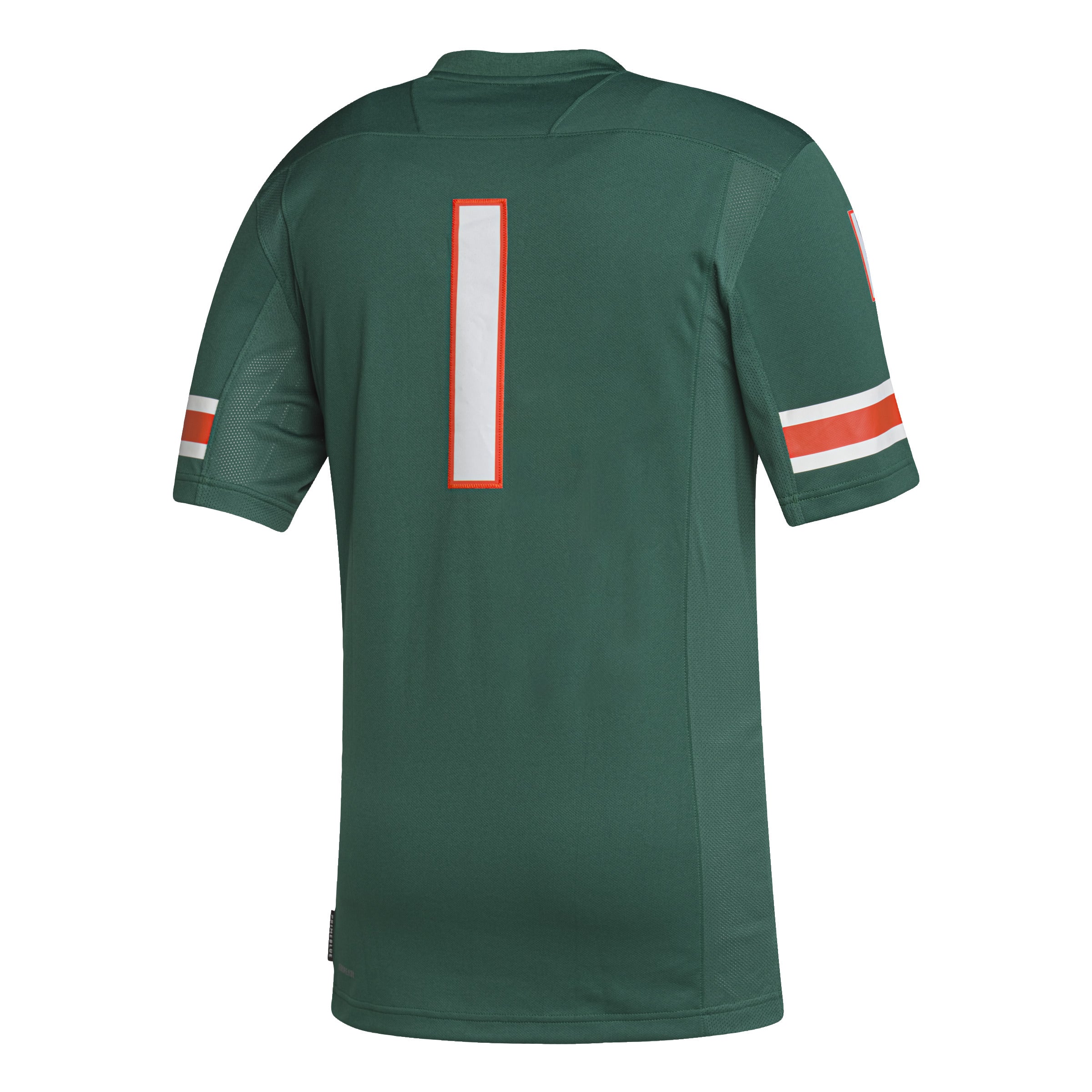 Miami Hurricanes adidas Premier Football Jersey #1 - Green