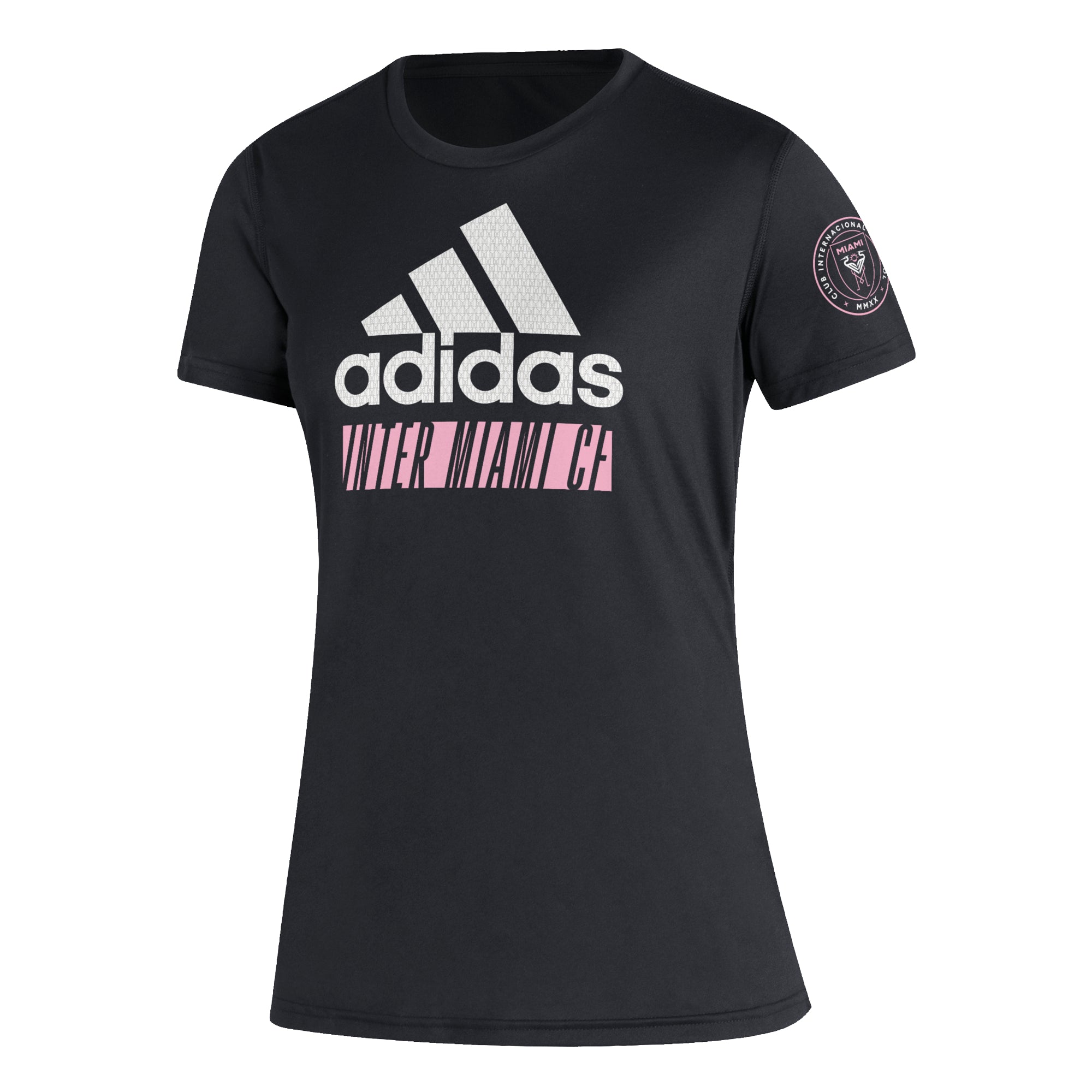 Inter Miami CF 2022 adidas Womens Vintage Creator T-Shirt - Black