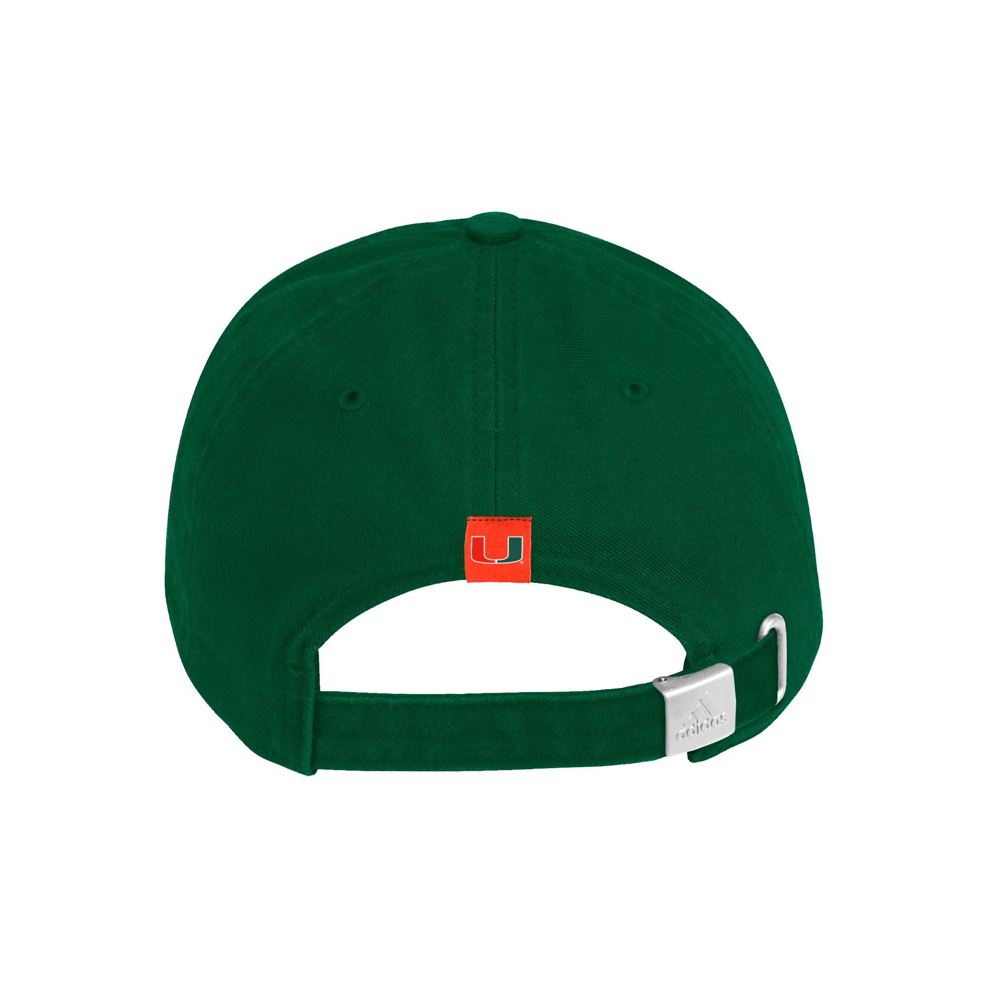 Miami Hurricanes adidas Football Slouch Adjustable Hat - Green