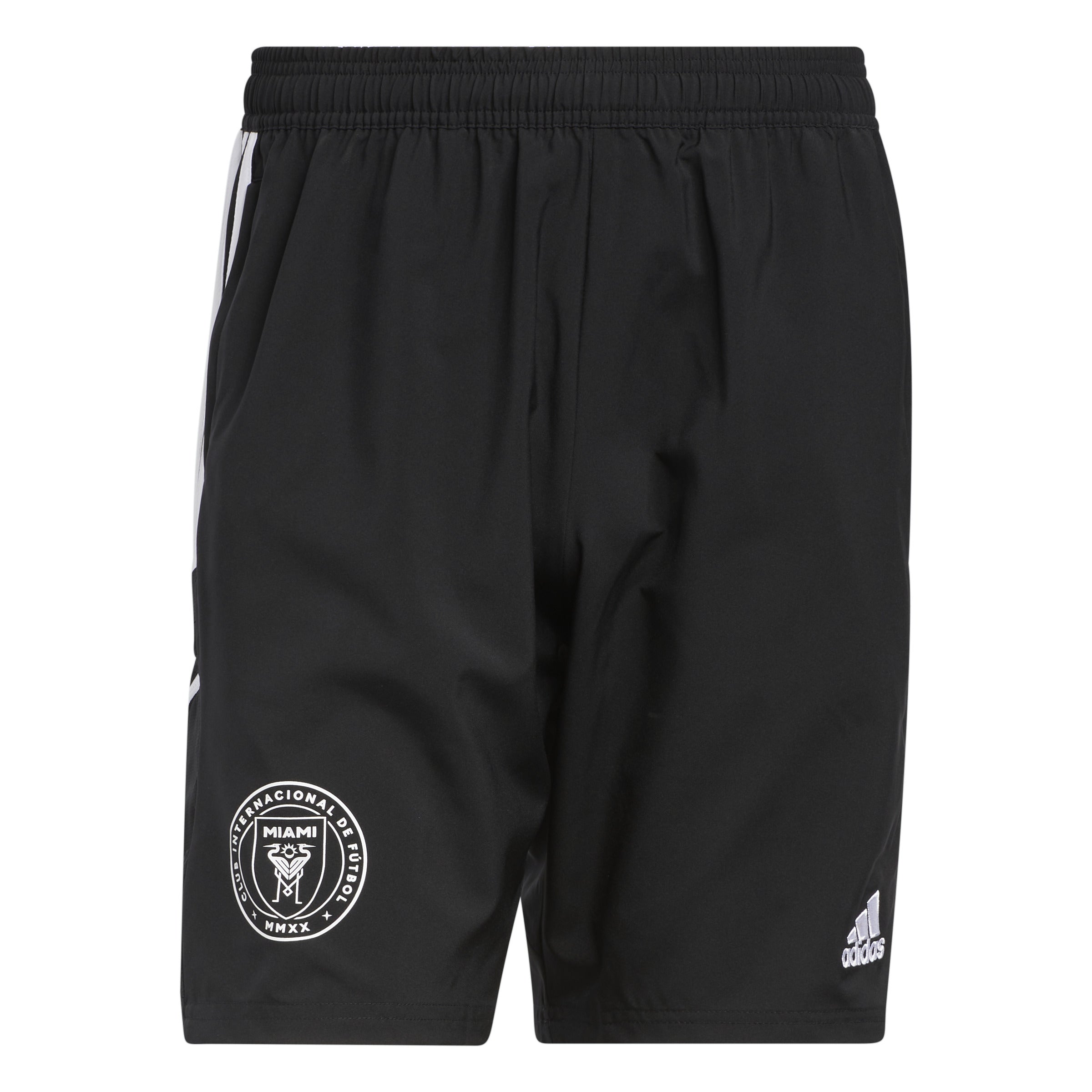 Inter Miami CF adidas 3-Stripe Training Shorts - Black