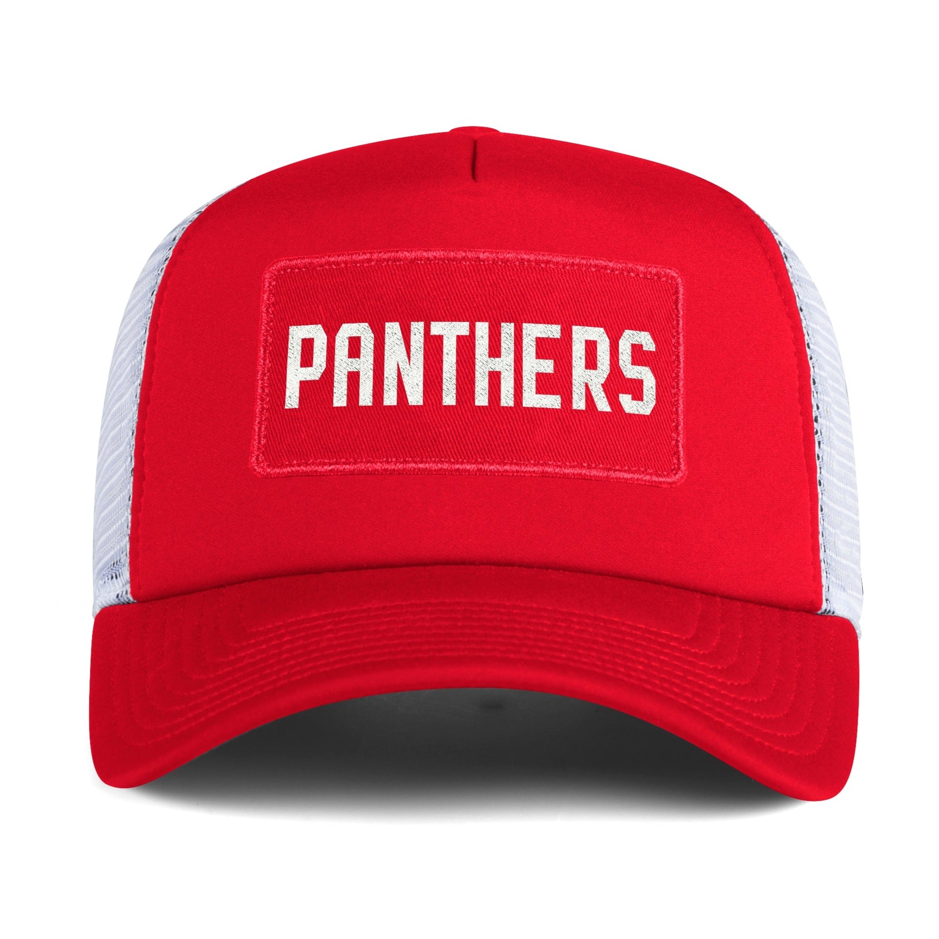 Florida Panthers adidas Panthers Patch Team Foam Trucker Hat - Red/White