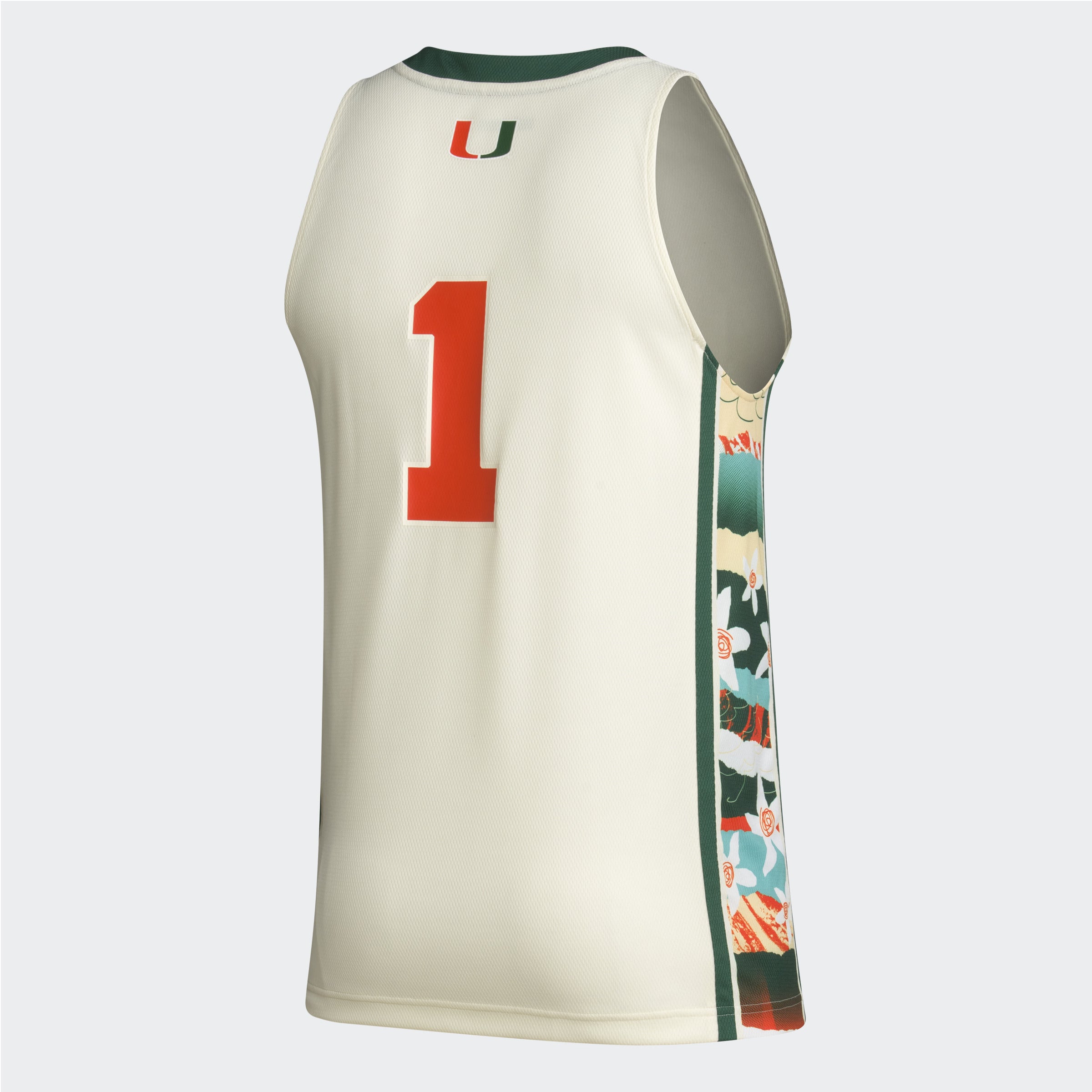 Miami Hurricanes adidas Honoring Black Excellence Basketball Jersey - Khaki