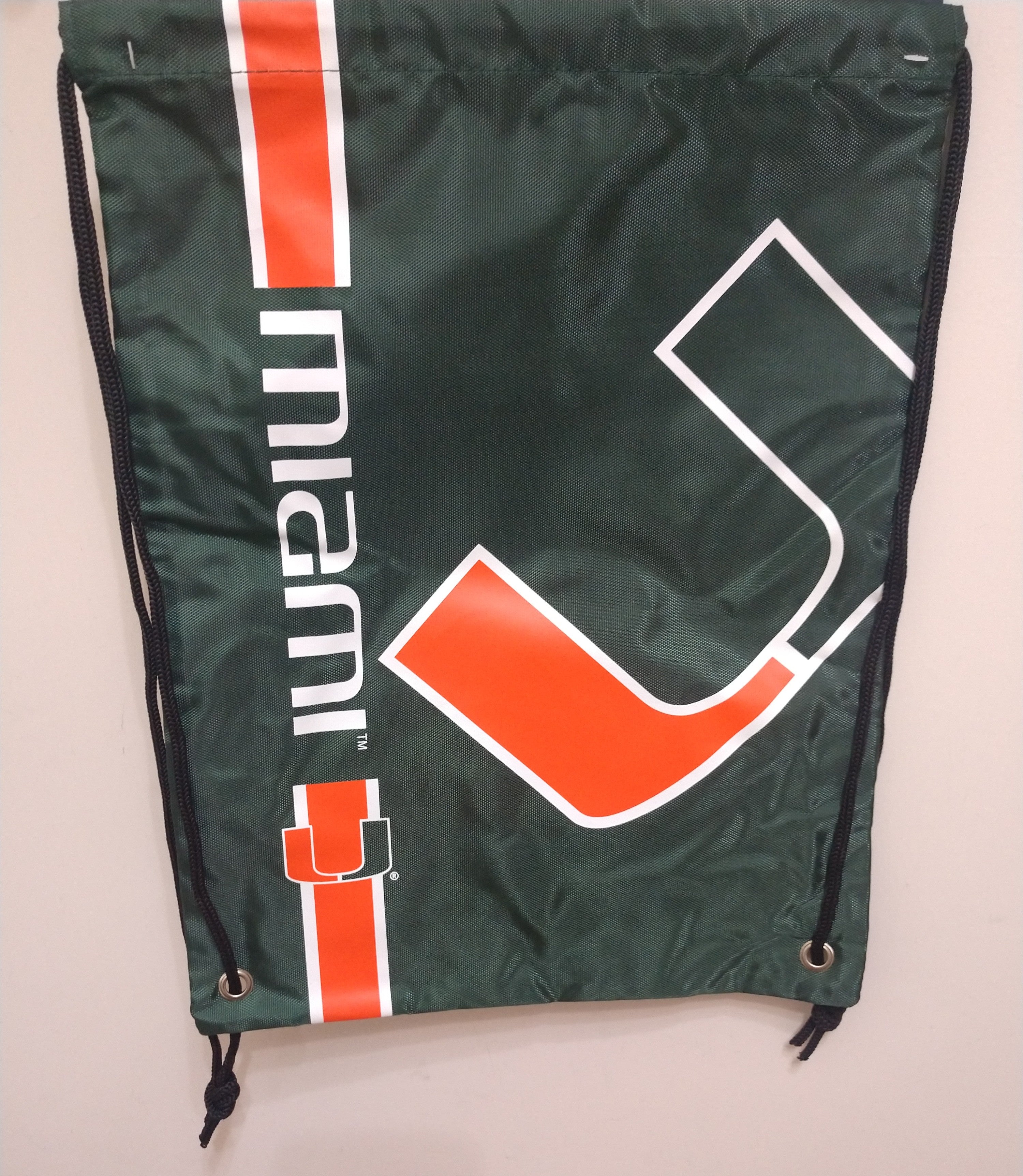 Miami Hurricanes Drawstring Backpack