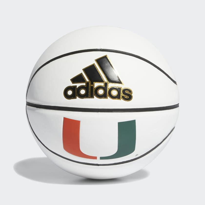 Miami Hurricanes adidas Official Size Autograph Basketball