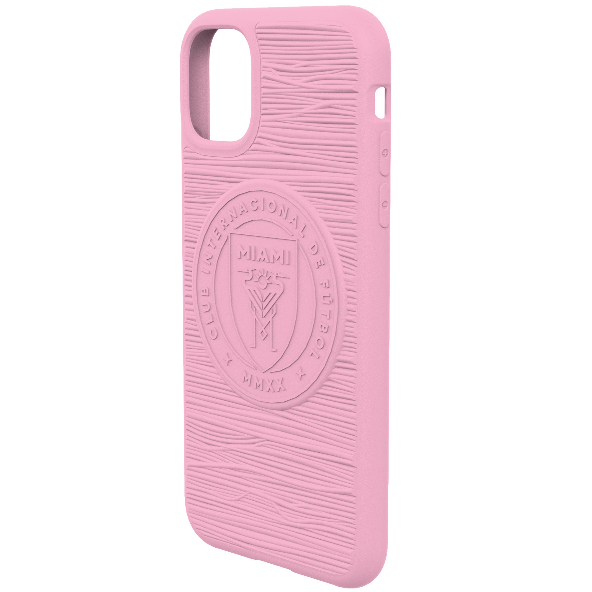 Inter Miami CF 3D Logo Cellphone Case - Pink
