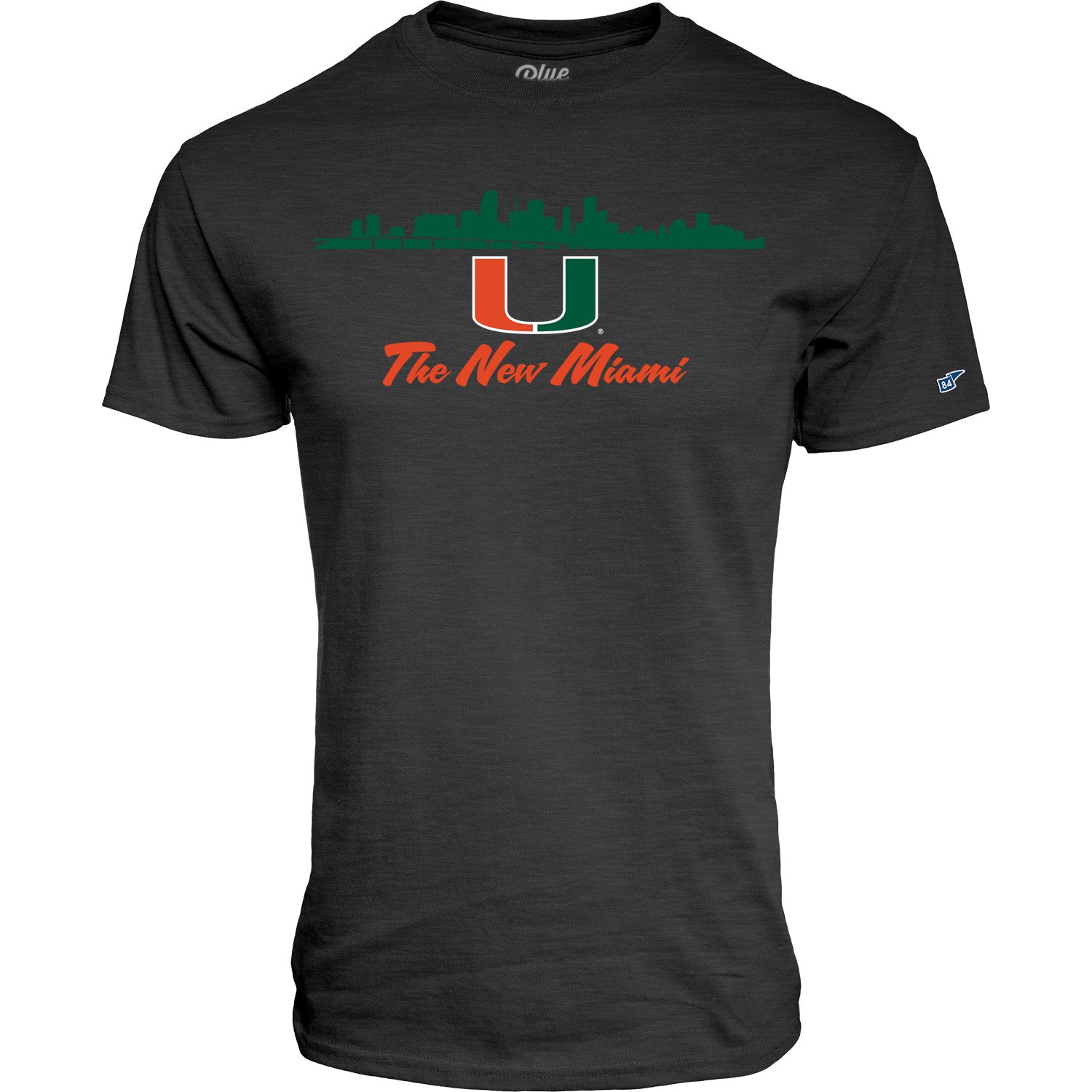 Miami Hurricanes "The New Miami' T-shirt - Charcoal