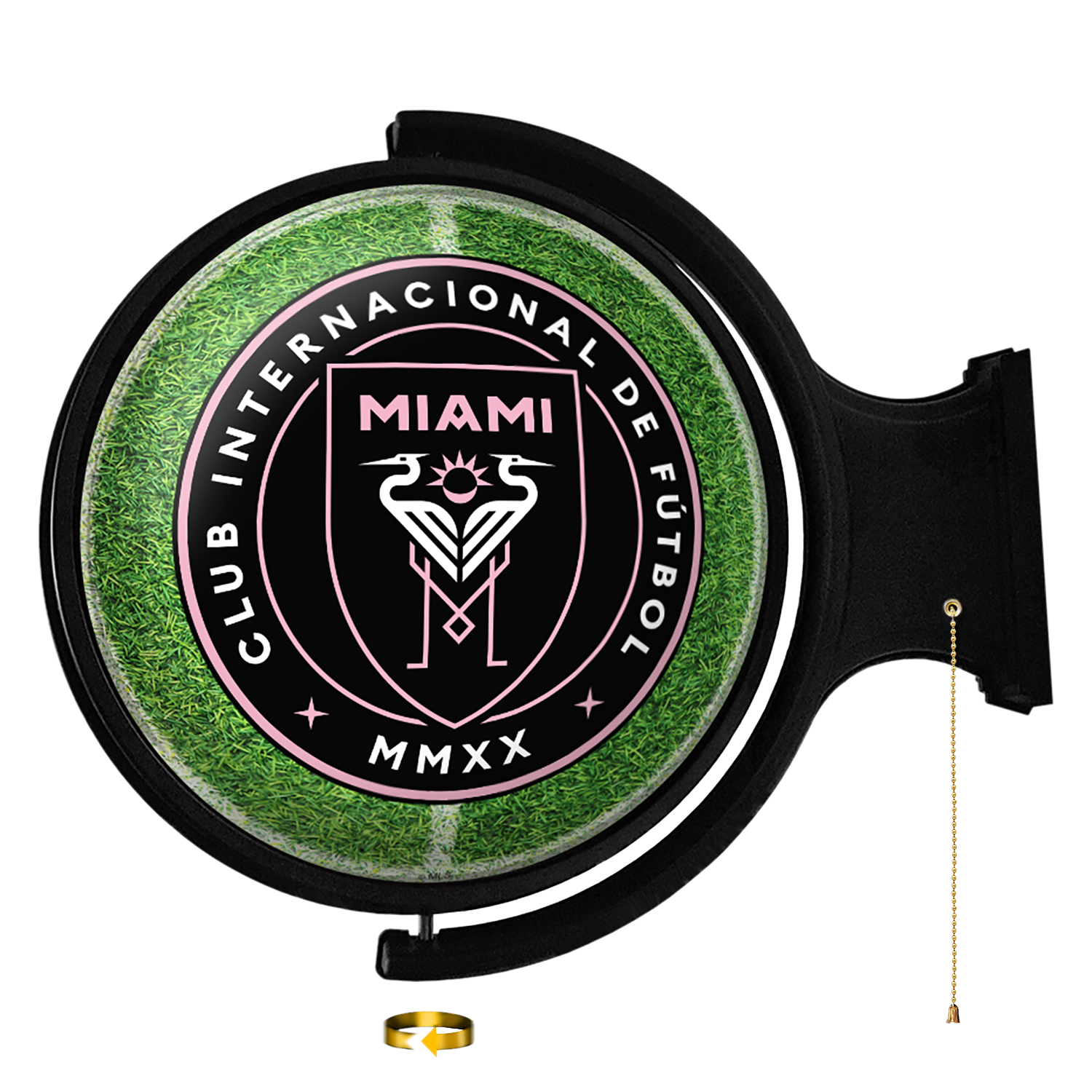 Inter Miami CF: Pitch - Original Round Rotating Lighted Wall Sign