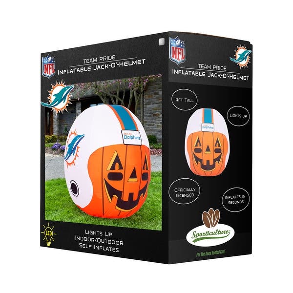Miami Dolphins Jack-O-Helmet Inflatable