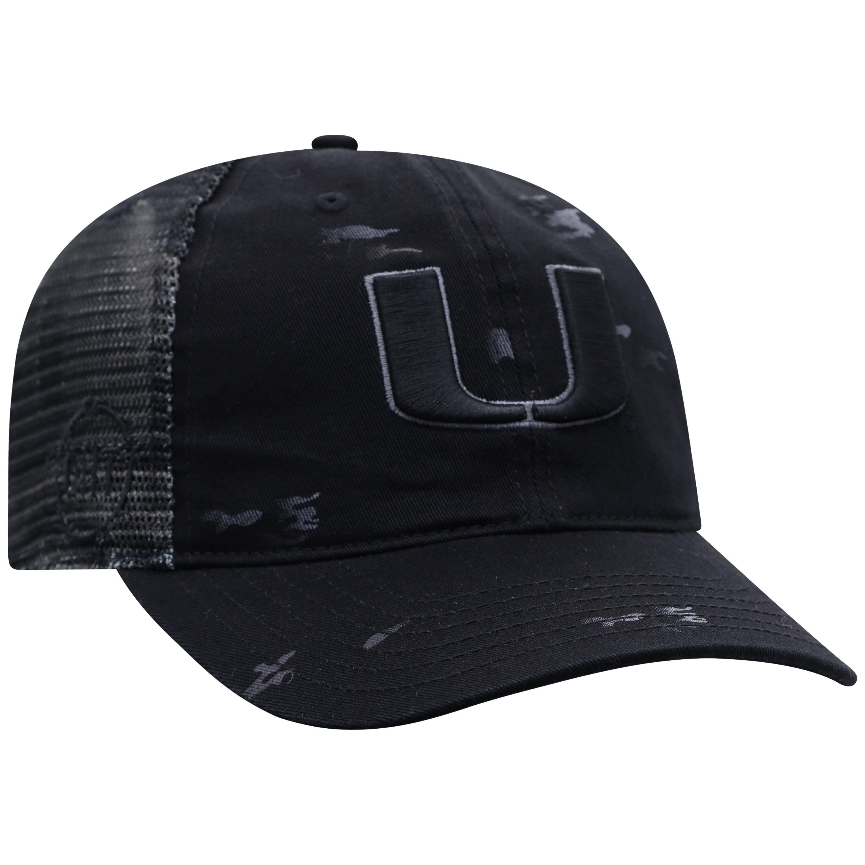 Miami Hurricanes TOW OHT Back the Flag Adjustable Hat