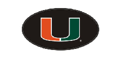 Miami Hurricanes U Hitch Cover 2" - Black - CanesWear at Miami FanWear Automobile Accessories Craftique CanesWear at Miami FanWear