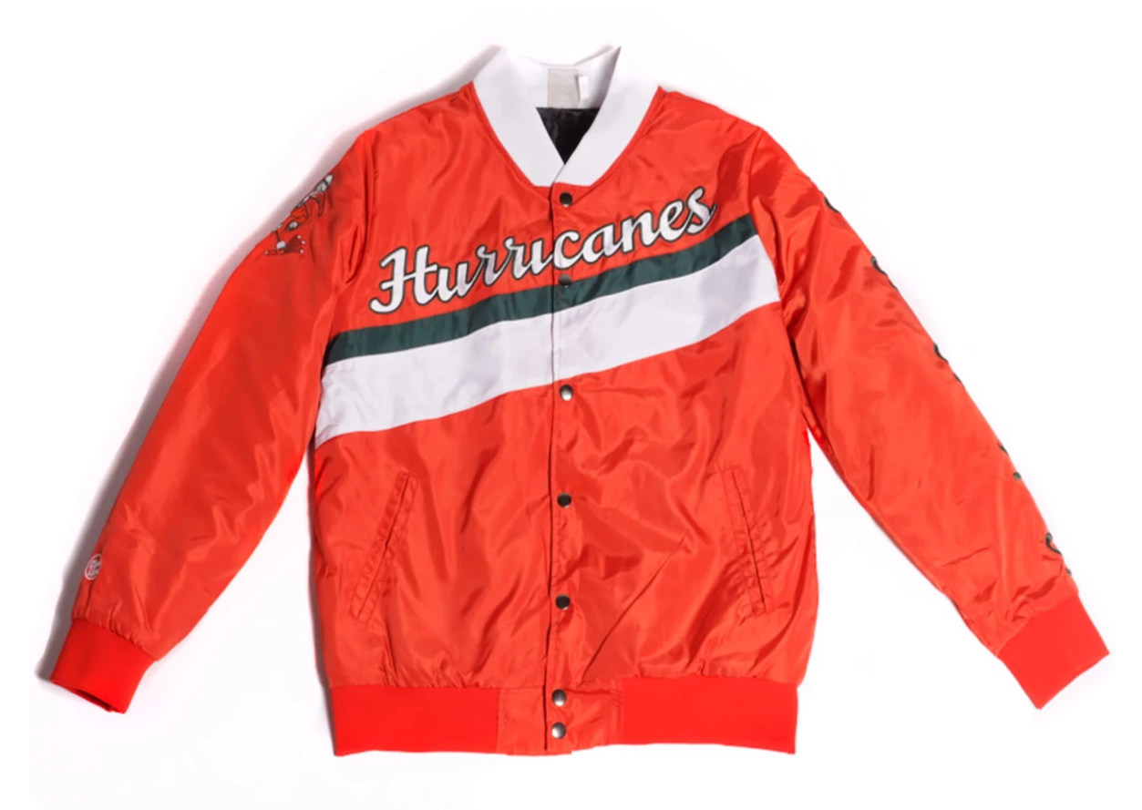 Miami Hurricanes Dyme Lyfe Championship Jacket - Orange