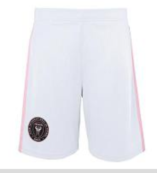 Inter Miami CF MLS adidas Youth Fan Shorts - White