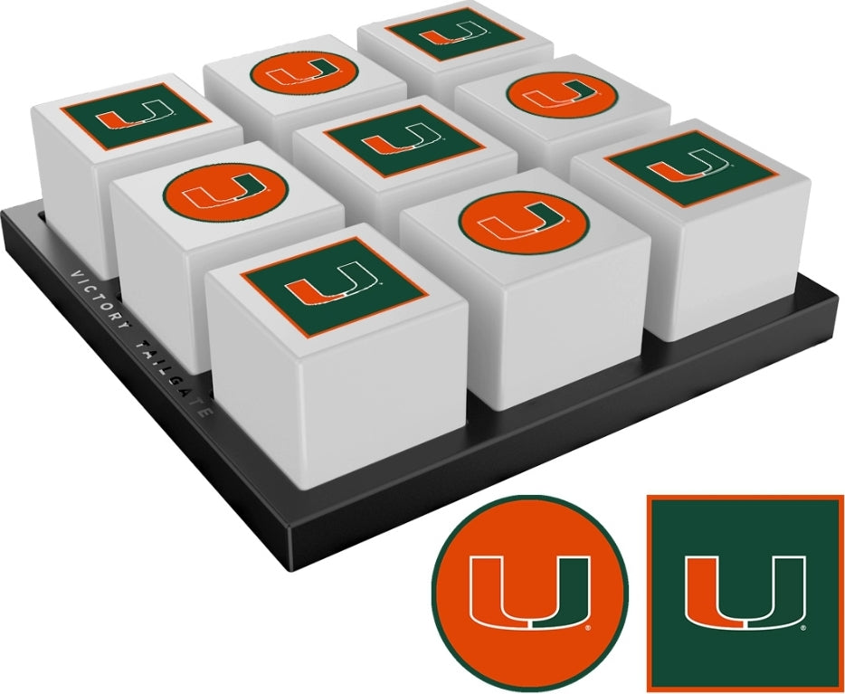 Miami Hurricanes Tic-Tac-Toe Game