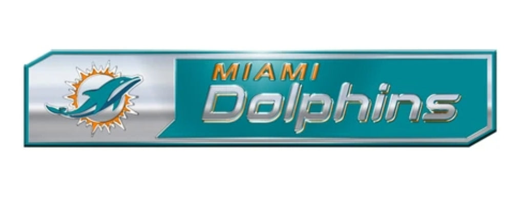 Miami Dolphins Truck Emblem - 2 Pack