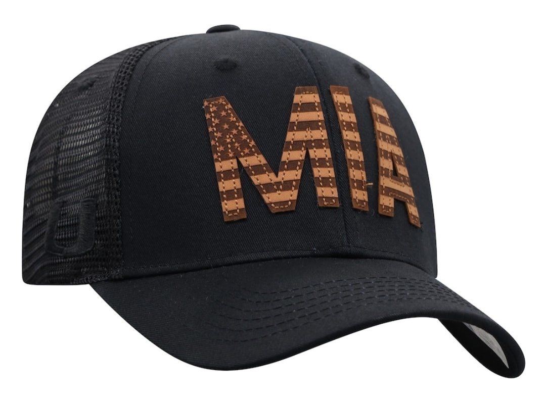Miami Hurricanes TOW Cannon Trucker Adjustable Hat - Black