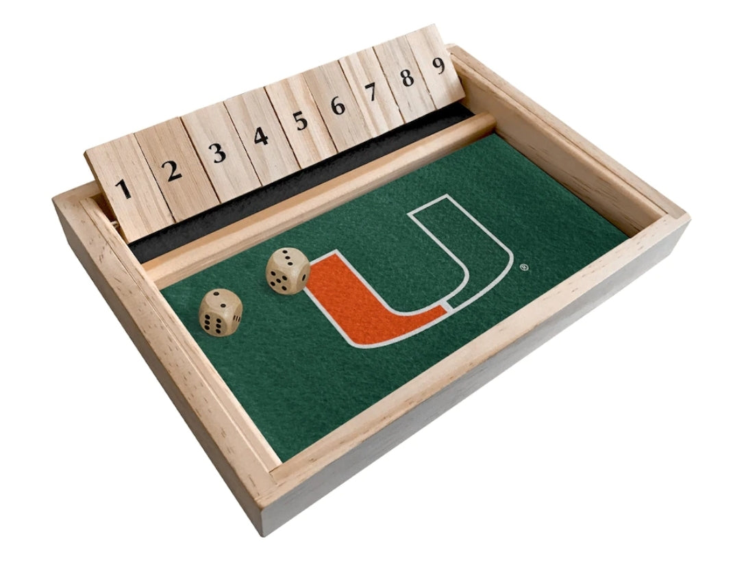 Miami Hurricanes Shut the Box Game