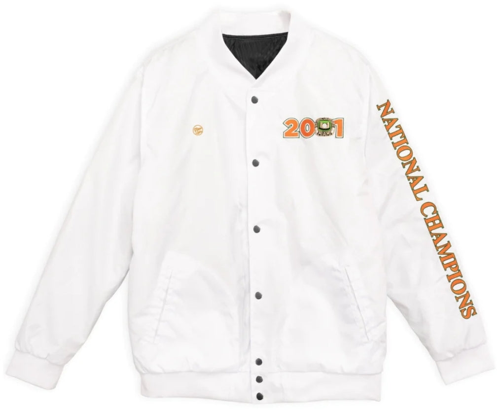 Miami Hurricanes Dyme Lyfe G.T.E. Sebastian Jacket - White