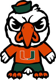 Miami Hurricanes tokyodachi Sticker- 4"