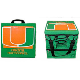 Miami Hurricanes Seat Cushion/Tote Bag - CanesWear at Miami FanWear Tangible Casey's Distributing CanesWear at Miami FanWear