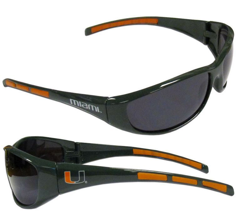Miami Hurricanes Sunglasses - Green - CanesWear at Miami FanWear Sunglasses Miami FanWear CanesWear at Miami FanWear