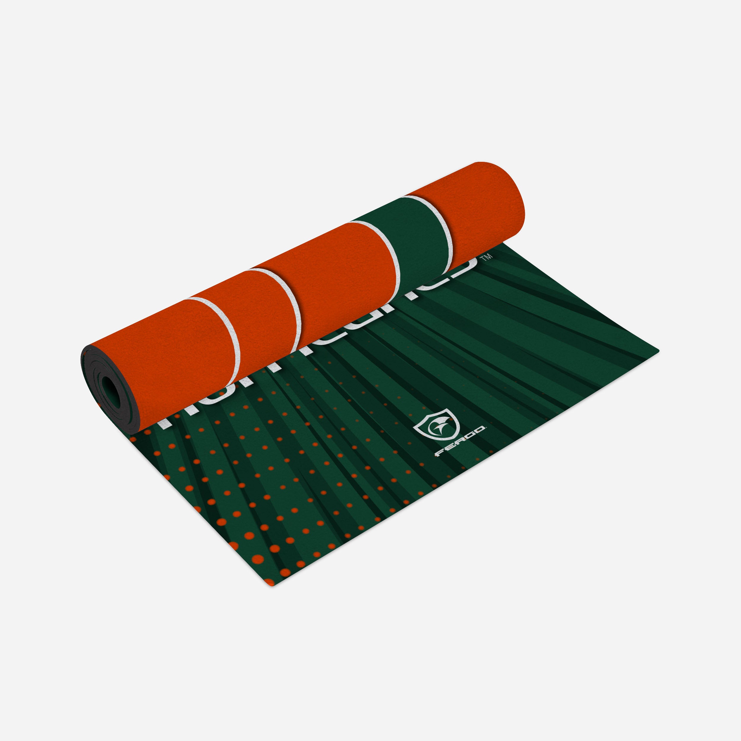 Miami Hurricanes Exercise Yoga Fitness Mat