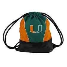 Miami Hurricanes Sprint Backpack - CanesWear at Miami FanWear Tailgate Gear Logo CanesWear at Miami FanWear