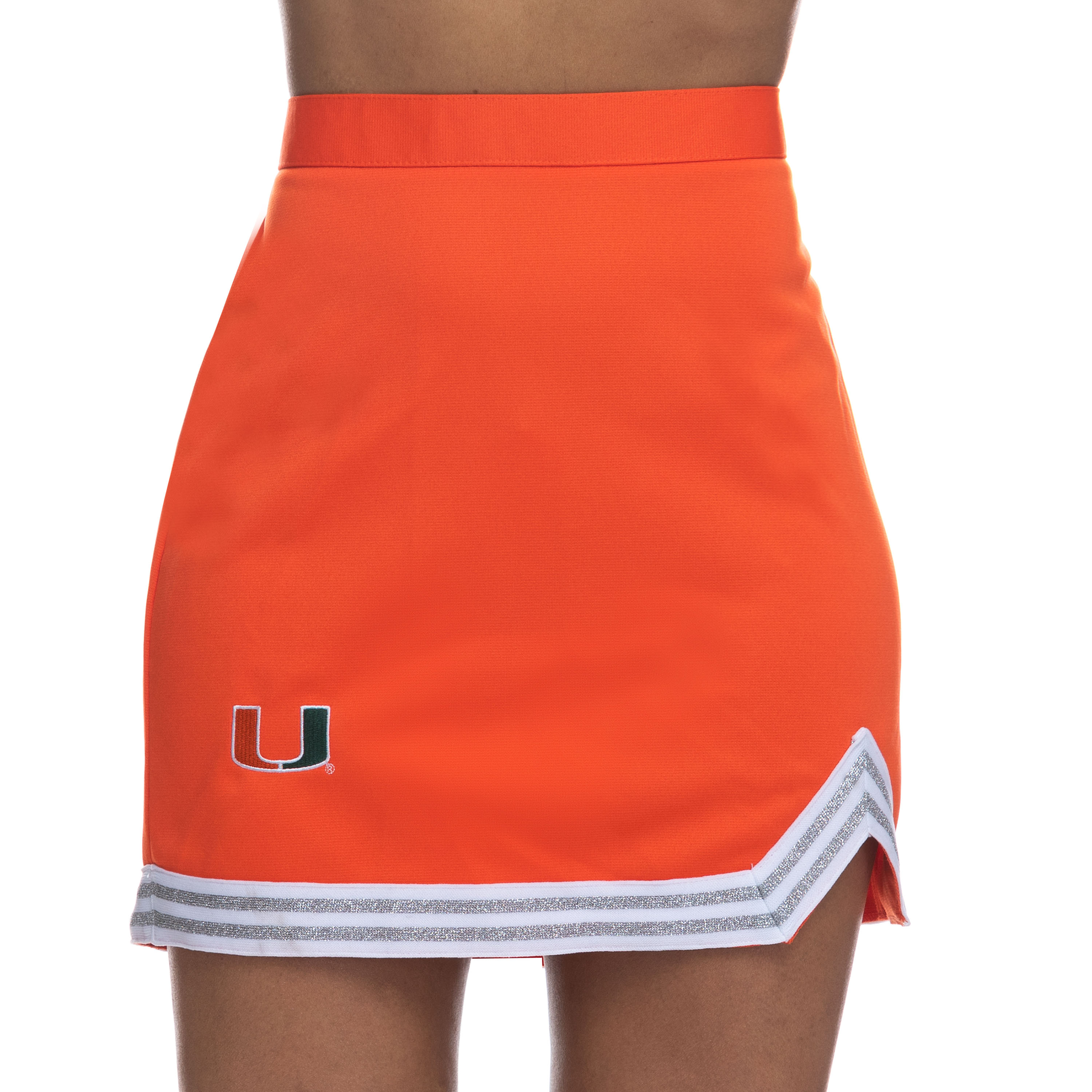 Miami Hurricanes ZooZatz Cheer Skirt - Orange